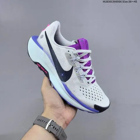 Nike Reactx Pegasus Trail 5 DV3865 White Purple Black Pink EU 36-45 Trail Shoe - Unisex BS-60473