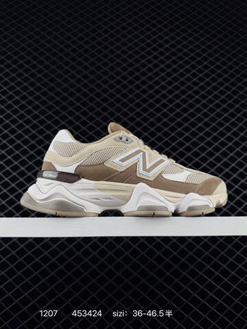 New Balance 9060 Beige Brown White Black EU 36-46 5 Sneaker - Unisex (BS-82515)