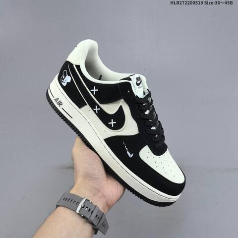 Nike Air Force 1 07 LV8 DF0188 151 Black Off White EU 36 45 Sneaker EU 36-45 - Unisex BS-60265