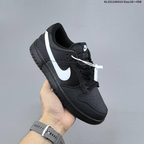 Nike Dunk Low Black White EU 36-45 Skate Shoe - Unisex BS-60837