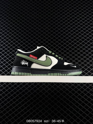 Nike SB Zoom Dunk Low Beige Green Black White EU 36-45 Skate - Unisex BS-69935