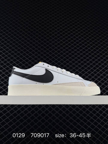 Nike Blazer Low Platform White Black EU 36-45 5 Lifestyle - Unisex (BS-72891)