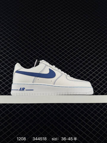 Nike Air Force 1 Low Multi-color Options White Light Grey With Gold Mini Swoosh Black White Navy White With Gum Sole Sail White With Black Mini Swoosh EU 36-45 5 Lifestyle - Unisex (BS-73801)