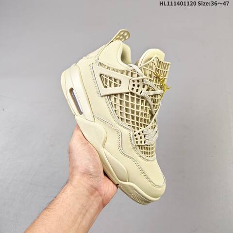 Jordan Air Jordan 4 Retro Beige Cream EU 36-47 Basketball - Unisex (BS-63370)