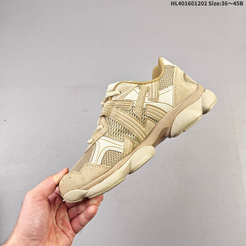 Onitsuka Tiger ULTI RS TIGRUN Khaki Beige Silver White EU 36-45 Running Shoe Running Sneakers - Unisex (BS-69193)