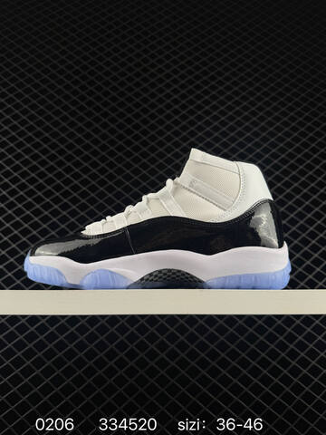 Jordan Air Jordan 11 Retro Space Jam White Black Light Blue EU 36-46 Basketball Shoe - Unisex BS-79713