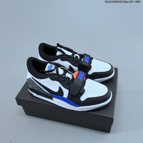 Jordan Air Jordan Legacy 312 Low Black White Blue EU 36-46 Lifestyle - Unisex (BS-66172)
