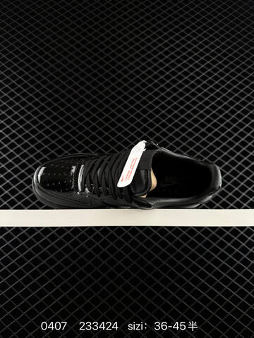 Nike Air Force 1 07 Triple Black Patent Leather EU 36-45 Lifestyle - Unisex (BS-72260)