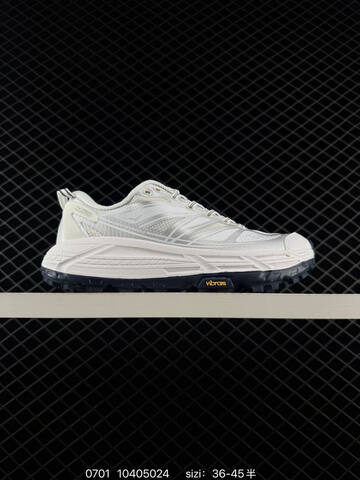 HOKA ONE ONE Mafate Speed 2 Low TPU White Dark Navy EU 36-45 Trail Shoe Trail Running Sneakers Unisex BS-86175