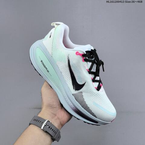 Nike Vomero 18 ReactX Air Zoom White Mint Black Pink Light Blue EU 36-46 Running Shoe - Unisex BS-60777