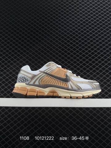 Nike Zoom Vomero 5 White Black Gray With Gum Accents 36-45 5 Running - Unisex (BS-74299)
