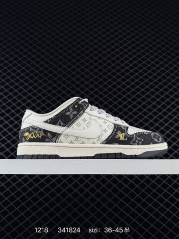 Nike SB Dunk Low White Black EU 36-45 Skate - Unisex (BS-73623)