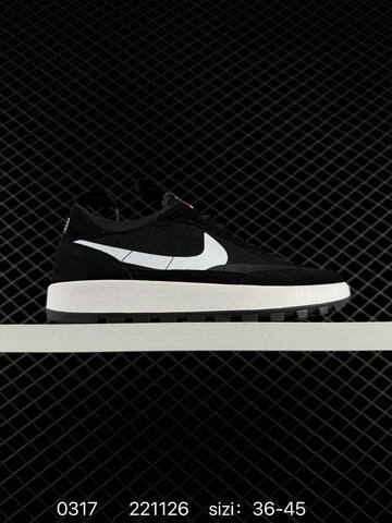 Nike Tom Sachs x Nike Craft General Purpose Shoe Grey White With Orange Accents 40-45 Lifestyle - Men's (BS-72624)