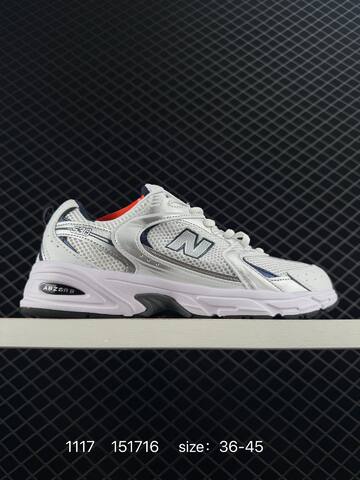 New Balance MR530 Light Grey Off White Black White EU 36-45 Sneaker - Unisex (BS-82586)