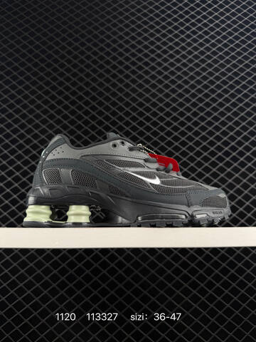 Nike Shox Ride 2 SP x Supreme Gray Black Red White EU 36-47 Lifestyle - Unisex (BS-74097)