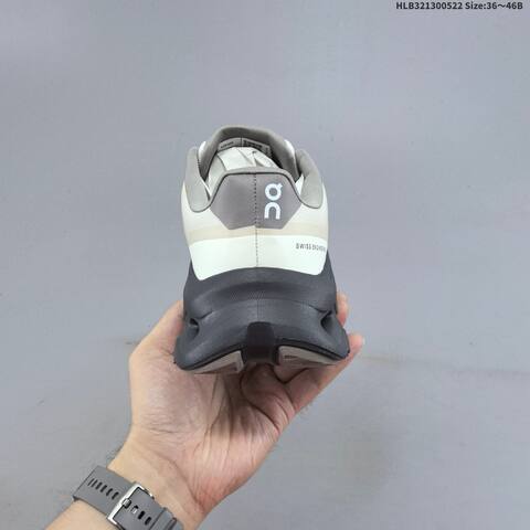 On Cloudtilt Cream White Dark Grey EU 36-46 Running Shoe Running Sneakers - Unisex (BS-69529)