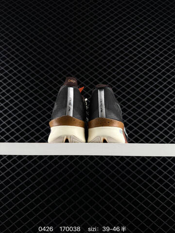 Nike ZoomX Vaporfly Next 4 Black With Brown Cream And White Accents EU 39-46 Half Sizes Available Running - Unisex (BS-71851)