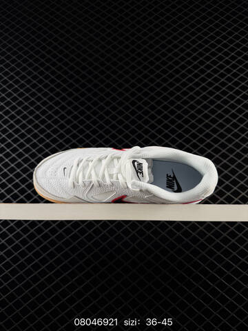 Nike Gato HQ6019-001 White Black Red Gum EU 36-45 Skate - Unisex BS-69949