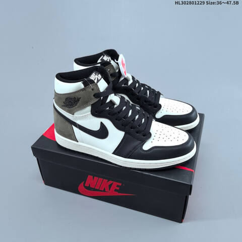 Jordan Air Jordan 1 Retro High OG White Black Red Blue Grey Multi-color EU 36-47 5 Basketball - Unisex (BS-67204)