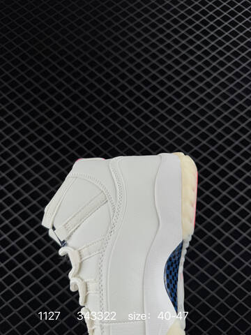 Jordan Air Jordan 11 Off White Blue Pink EU 40-47 Basketball Shoe - Men s BS-80171