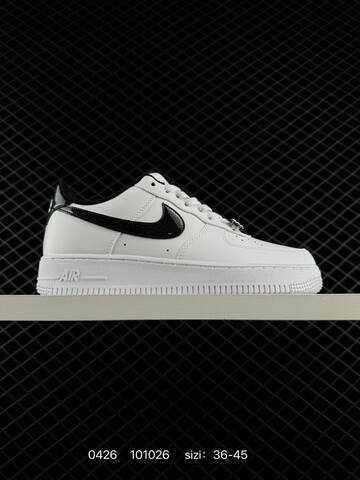 Nike Air Force 1 07 Low Multiple Colorways White Navy Blue Light Grey Embroidered Silver Swoosh White Black Light Grey Light Green EU 36-45 Lifestyle - Unisex (BS-71853)
