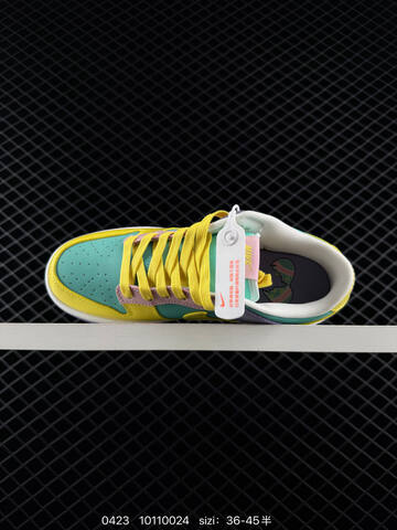 Nike Dunk Low Multi-color Patent Leather Yellow Teal Purple Pink Light Pink EU 36-45 Lifestyle - Unisex BS-71918