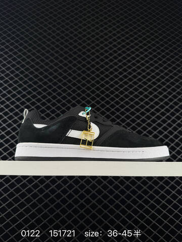 Nike SB Alleyoop Black White Blue 36-45 Skate - Unisex (BS-73022)
