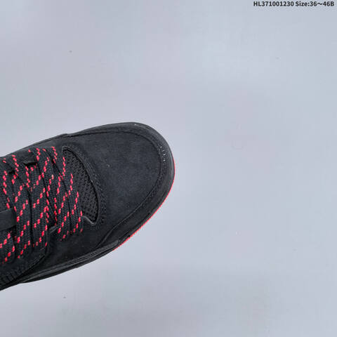 Jordan Flight Court Black Red 36 46 Basketball - Unisex (BS-62322)