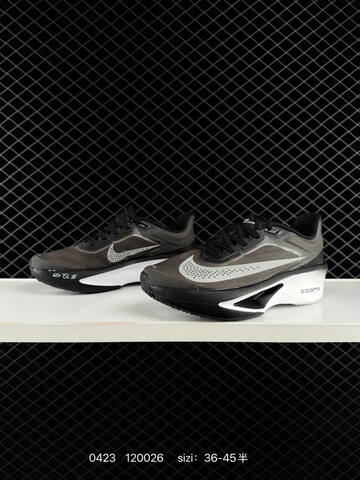 Nike Zoom Fly 6 Black White Metallic Silver EU 36-45 Running - Unisex (BS-71920)