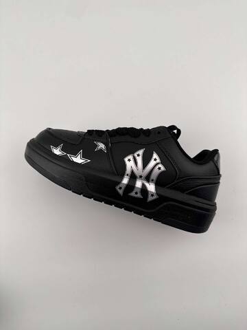 MLB Chunky Liner 2011 3 ASXCA12 N Black Hot Pink Skate Shoe Skate Sneakers (BS-86803)