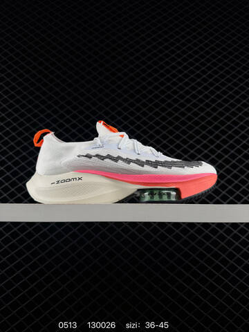 Nike Air Zoom Alphafly Next White Pink Orange Black Neon Green EU 36-45 Running - Unisex (BS-71479)