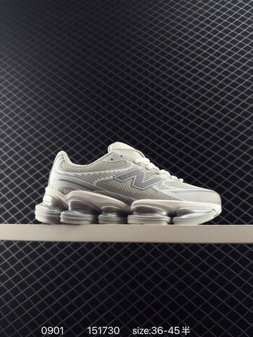 New Balance 2000 White Grey Silver EU 36-45 Running Shoe Unisex BS-82883