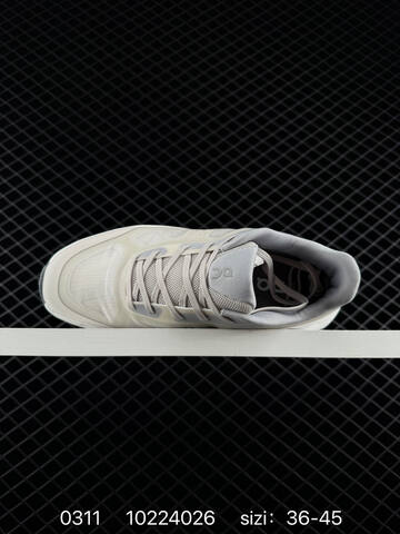 On Cloudtilt 10224026 Cream Grey Black White EU 36-45 Running Shoe Running Sneakers - Unisex BS-85398