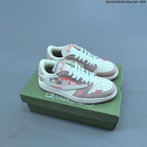 Nike Air Jordan 1 White Black Multicolor Custom Labubu-themed EU 36-45 Lifestyle - Unisex (BS-66072)