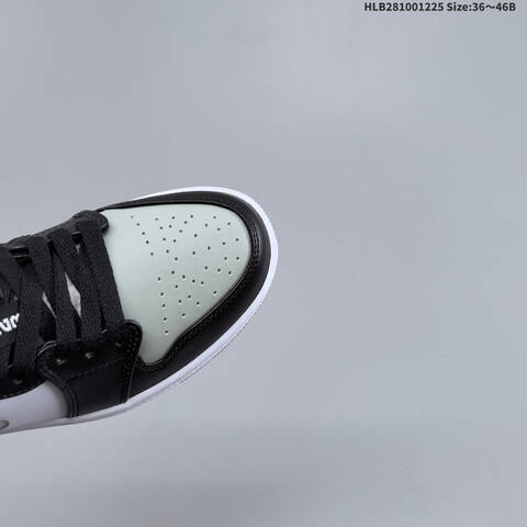 Jordan Air Jordan 1 Low OG Black White Gray EU 36-46 Casual - Unisex (BS-67278)