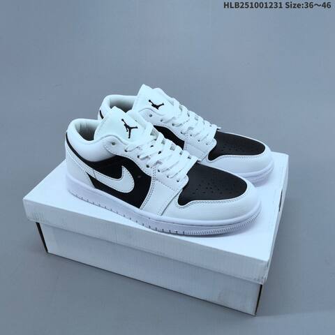 Jordan Air Jordan 1 Low Red White 36 46 Basketball - Unisex BS-67160
