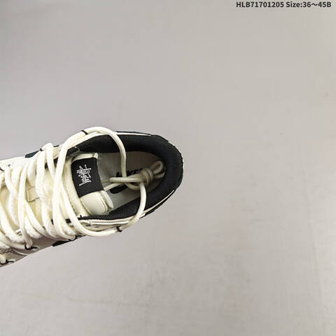 Nike Dunk SB Low Stussy Off White Black EU 36-45 Skate Shoe - Unisex BS-62817