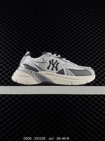 MLB Chunky Liner Denim ARNC055 White Silver Navy Light Blue EU 36-45 Sneaker Casual Sneakers - Unisex