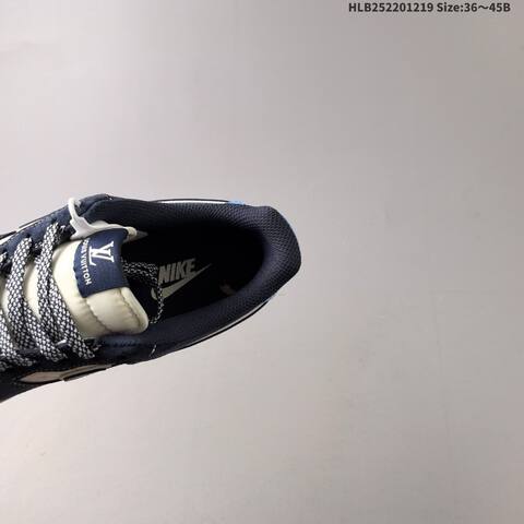 Nike Air Force 1 07 LV8 Navy White Light Blue EU 36-45 Sneaker - Unisex BS-62563