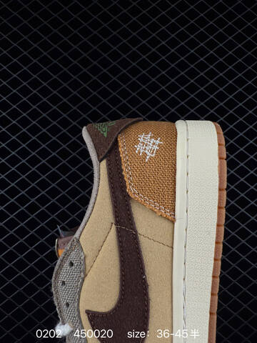 Jordan Air Jordan 1 Retro Low OG Voodoo Brown Tan Green White Gum EU 36-45 Sneaker - Unisex BS-79727