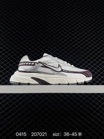 Nike Initiator Running Metallic Silver Sail Burgundy Crush Black EU 36-45 - Unisex (BS-72091)