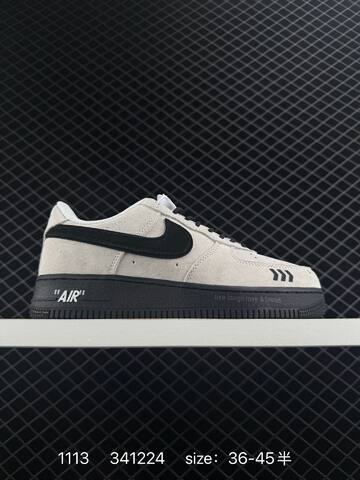 Nike Air Force 1 Low Yellow Black EU 36-45 Casual - Unisex BS-74221