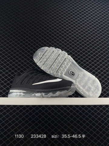 Nike Air Max 2016 Black White 35 5-46 5 Running - Unisex (BS-73922)