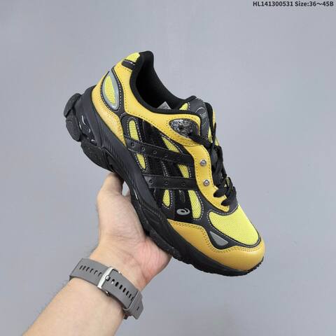 ASICS Gel-NYC 2 0 SSHS Yellow Black Silver EU 36-45 Running Shoe Running Sneakers - Unisex (BS-68784)