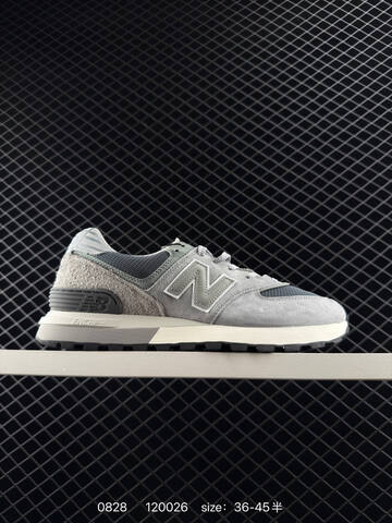 New Balance 574 U574LGBB Grey Off White Black EU 36-45 Sneaker - Unisex (BS-82908)