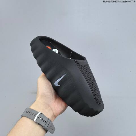 Nike Mind 001 Black Grey EU 36-47 5 Slides - Unisex BS-60923