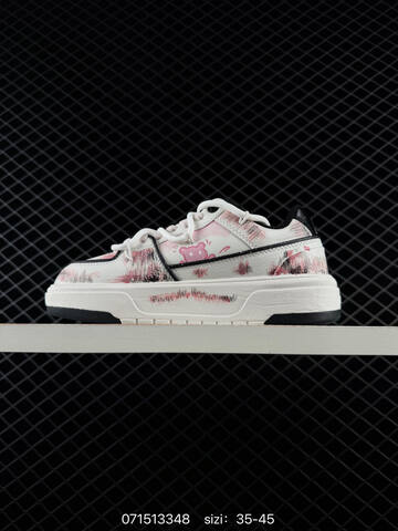 MLB Chunky Liner White Pink Black EU 35-45 Skate Shoe Skate Sneakers - Unisex