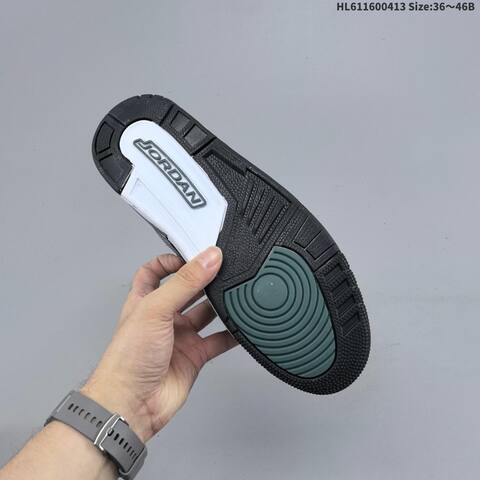 Nike Air Jordan Legacy 312 White Gray Black Green 36 46 Lifestyle - Unisex (BS-66206)