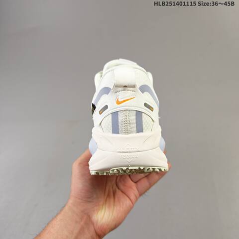 Nike Vomero 18 GTX ReactX Air Zoom Off White Black Light Grey Orange EU 36-45 Running Shoe - Unisex (BS-63671)