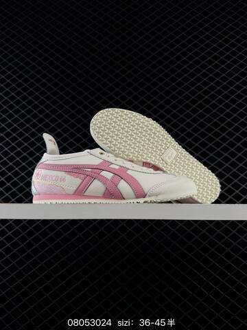 Onitsuka Tiger Mexico 66 White Pink Blue Yellow EU 36-45 Sneaker Casual Sneakers - Unisex